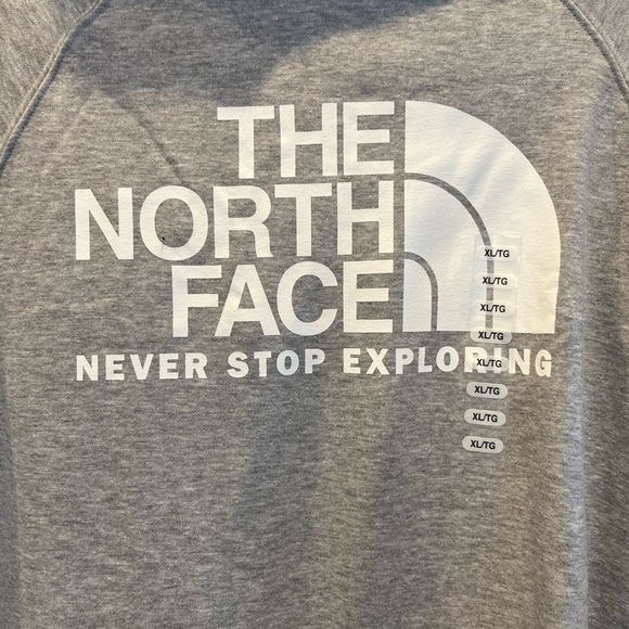 The North Face Light Gray Hoodie Size XL New Mens or Women - Picture 5 of 7